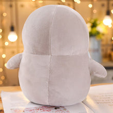 Load image into Gallery viewer, This cute grey penguin plushie is just way too adorable to resist.