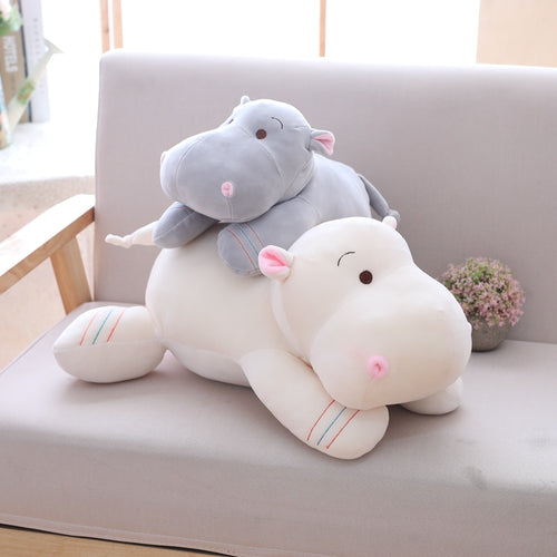 cute baby hippos waiting for their owner