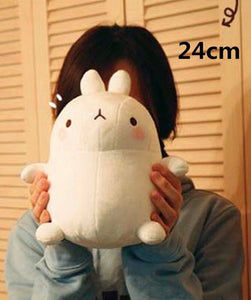 cute molang rabbit plushie round and cute with short legs