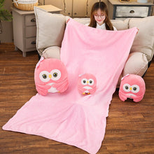 Load image into Gallery viewer, A family of cute pink owl plushie to make your room more complete