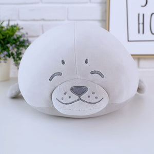 Sea World Animal Sea Lion Doll Seal Plush Toy Baby Sleeping Pillow Kids Stuffed Toys Gift for Girl 1pc 13-18.1in