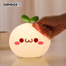 Load image into Gallery viewer, USB LED Night Light Lamp Soft Silicon Touch Sensor Cartoon 5V 1200 mAh 8 Hours Working Kids Cute Night Light BP-D-PPD-U