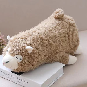 cute plushie plush toy alpaca sheep llama alpacassao sleep in partner couple set stuffed animal