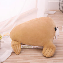 Load image into Gallery viewer, Give me some love and hugs please, say baby walrus plushie