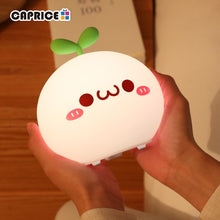 Load image into Gallery viewer, USB LED Night Light Lamp Soft Silicon Touch Sensor Cartoon 5V 1200 mAh 8 Hours Working Kids Cute Night Light BP-D-PPD-U