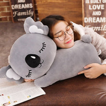 Load image into Gallery viewer, Give this cute grey koala plushie a Koala Cuddle for a better sleep.