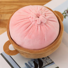 Load image into Gallery viewer, Simulation Food Plush Pillow Baozi Stuffed Toys Plush a Cage Of Buns Pillow Funny Toys for Children Girls Birthday Gifts