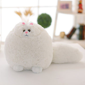 This cute fluffy Persian cat plushie is definitely for the cat lovers! Great gift idea for people allergic to cats