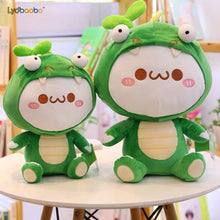 Load image into Gallery viewer, Get this cute rabbit plushie for your friends or family who&#39;s obsessed with green