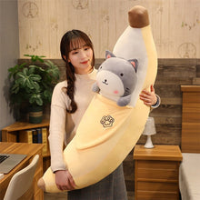 Load image into Gallery viewer, Cute Animals in Banana Plushie 55/95CM