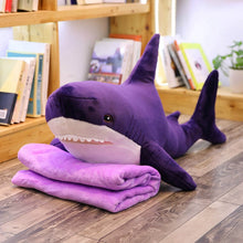 Load image into Gallery viewer, Cute and Huge Shark Plushie 60/80/100/140cm