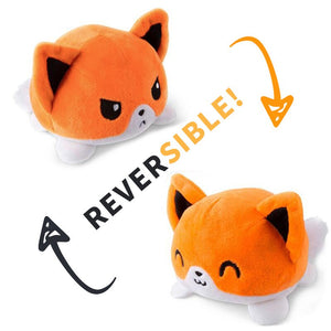 Dropshiping Flip Two-Sided Plush Stuffed Doll Toys Cat Plush Animals Double-Sided Flip Doll Peluches Cute Toy Dog For Kids Gifts
