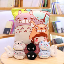 Load image into Gallery viewer, Copy of A Plushie Bag Pudding Toys Totoro Dinosaur Plush Toys Stuffed Soft Cute Animals Pillow Dolls for Children Kids Fashion Gifts