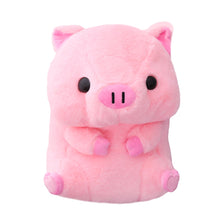 Load image into Gallery viewer, Pink Sitting Pig Big Head Piggy Stuffed Doll Kids Huggable Animal Plush Toy Kids Sleeping Companion Appeasing Plushie 40/50cm