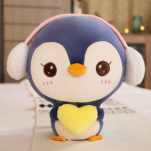 Hot Huggable Nice Super Soft Penguin Plush Toy Cute Cartoon Animal Stuffed Doll Girls Lovers Valentine's Gifts Sofa Pillows