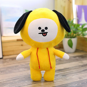 South Korea stuffed toys Kpop plush doll Celebrities animal heart rabbit dog sheep horse koala Peluche Fans Christmas gifts