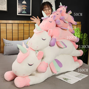 Our cute unicorn plushie comes in all sizes 