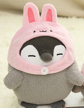 Load image into Gallery viewer, Kawaii Penguin Stuffed Plush Doll Pendant Cosplay Rabbit&amp;Panda&amp;Tiger Toy Baby Soft Animal Penguin Doll Kids Girl Birthday Gift