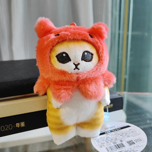 Soft and Fluffy Ginger Cat Plushie