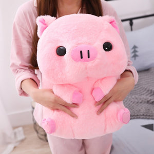 cute little pink piggy plushie for your loved ones